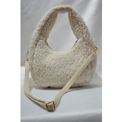 Puffy Krem Teddy Çanta 5006