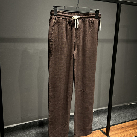 RL Premium Keten Kahverengi Pantolon