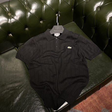 LCST - Premium Siyah Triko Polo Yaka
