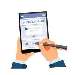 No:P05 Dijital E-Servis Formu İmzlama ve Gönderme (Plus paket için)