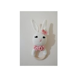 amigurumi çıngıraklı diş kaşıyıcı