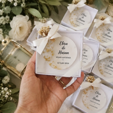 Epoksi magnet/ Nikah hediyesi