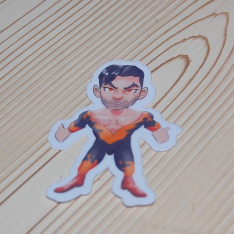 Su Geçirmez Flambae Sticker