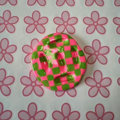 Handmade Green Ring Holder