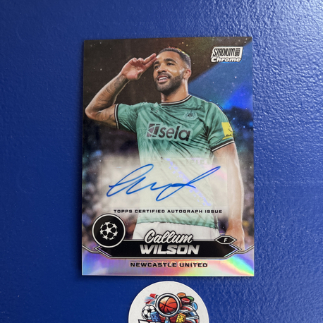 Callum Wilson imzalı kart
