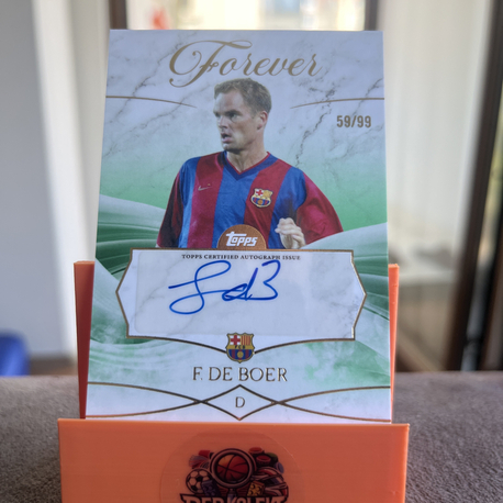 Frank De Boer /99 imzalı kart
