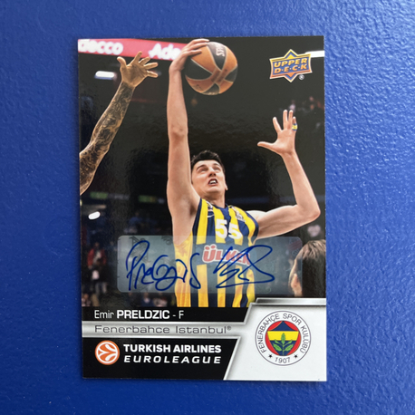 Emir Preldzic Fenerbahçe İmzalı kart