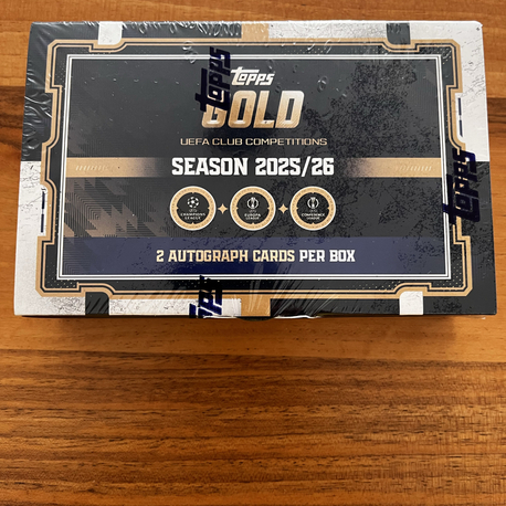 2025-26 Topps Gold UCC Hobby Box
