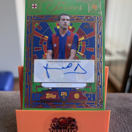 Alberto İmzalı Kart Topps FC