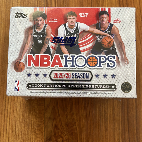 2025-26 Topps NBA Hoops Value Box