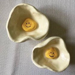 egg ceramic organizer