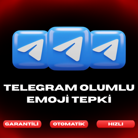 Telegram Olumlu Emoji Tepki | Garantili Tam Otomatik 