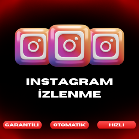 Instagram İzlenme | Garantili Tam Otomatik