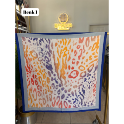 Renk Cümbüşü Desen Bambu Kraş Eşarp (10 RENK) 1049