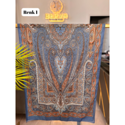 Etnik Desenli Soft Şal 7 (20 RENK) 1063