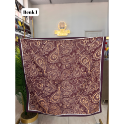 Etnik Desen Soft Eşarp 1 (19 RENK) 1050