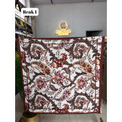 Gala Desen Bambu Kraş Eşarp (8 RENK) 1051