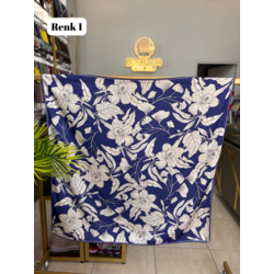 PİRAMİT Hatmi Çiçek Desen Rayon Eşarp (12 RENK) 1056