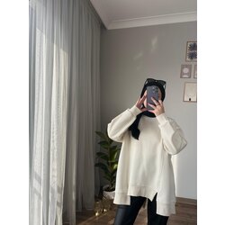 Fermuar detaylı sweat 
