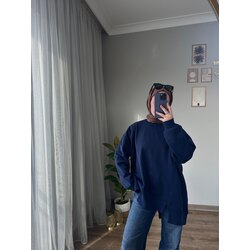 Fermuar detaylı sweat