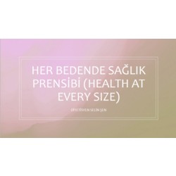 Her Bedende Sağlık (HAES) Kitapçığı