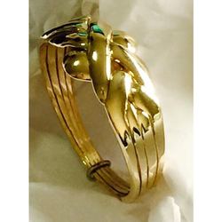 8k solid gold 4 band puzzle ring wholesale 20 rings