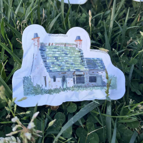 Büyük Boy Tekli Sticker - Evim 