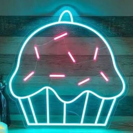 Neon Tabela (Cupcake)