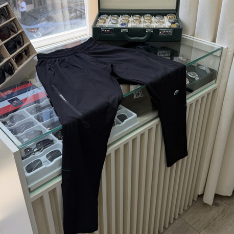 Lacoste Paraşüt Siyah Eşofman Altı