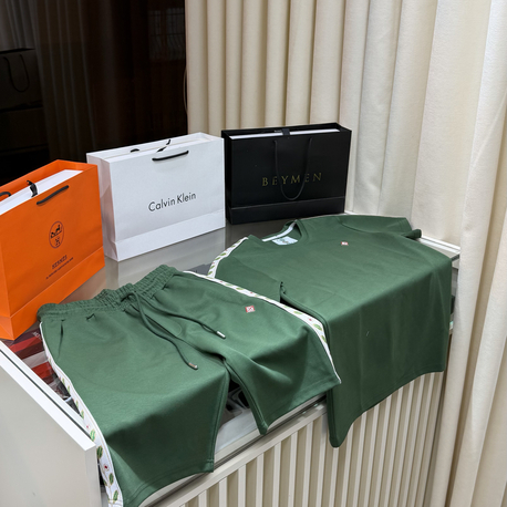 Casablanca Premium Yeşil Şort Takım