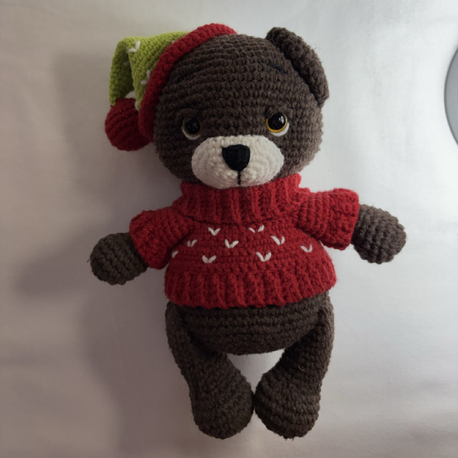 El yapımı amigurumi ayıcık. 