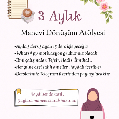 3 aylık İlim Atölyesi 