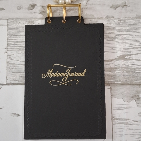 Black serisi dikdörtgen defter düz