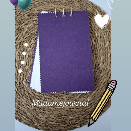 Dikdörtgen Defter Pul Temalı (3delikli)200gr