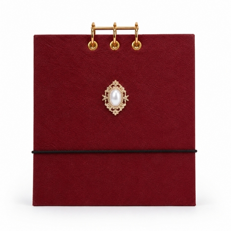Hakiki Deri Kapak Kare Defter 