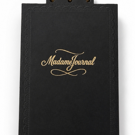Black serisi dantelli Defter