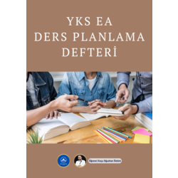 YKS EA Planlama Defteri