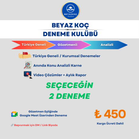 2 Deneme Paketi