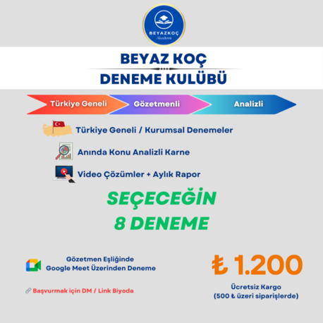 8 Deneme Paketi