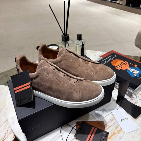 İthal ZGN Suede Sneakers Brown 
