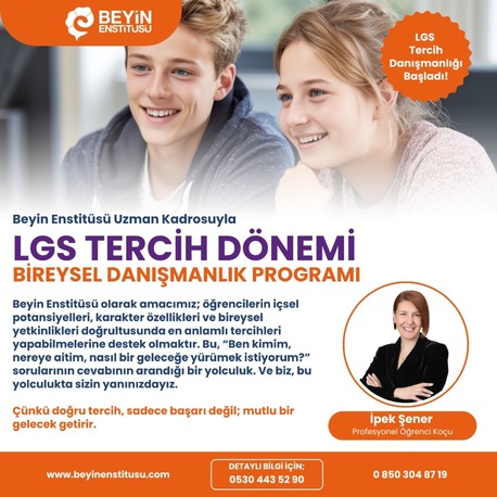 LGS BİREYSEL TERCİH DANIŞMANLIĞI PROGRAMI