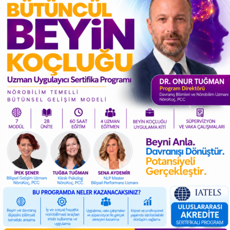 BÜTÜNCÜL BEYİN KOÇLUĞU UZMAN UYGULAYICI SERTİFİKA PROGRAMI
