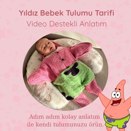 Yıldız Bebek Tulumu Tarifi ⭐ | Detaylı Video Anlatım