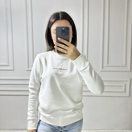 Calvin Klein Jeans Beyaz Sweatshirt