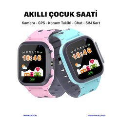 GPS Özellikli Sim Kartlı Akıllı Çocuk Saati
