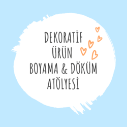28 Haziran Pazar 17.00-20.00 Dekoratif Ürün Boyama & Döküm Workshopu 