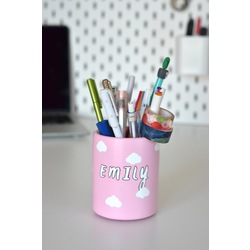 İsimli Kalemlik - Pembe