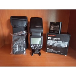 Godox V860 II - C  + Godox XT1 Tetikleyici 