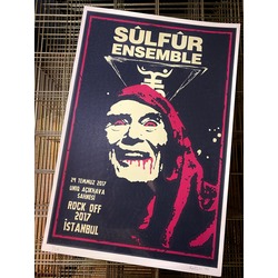SULPHUR ENSEMBLE / ISTANBUL GIG POSTER