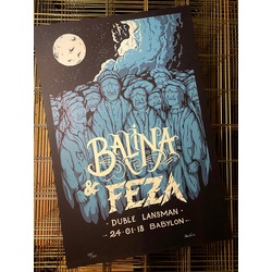 BALINA & FEZA / ISTANBUL GIG POSTER